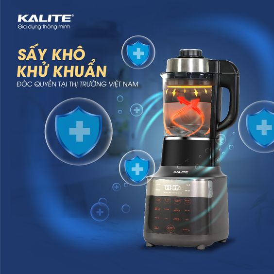 Kalite KL-950 trang bị tính năng sấy khô